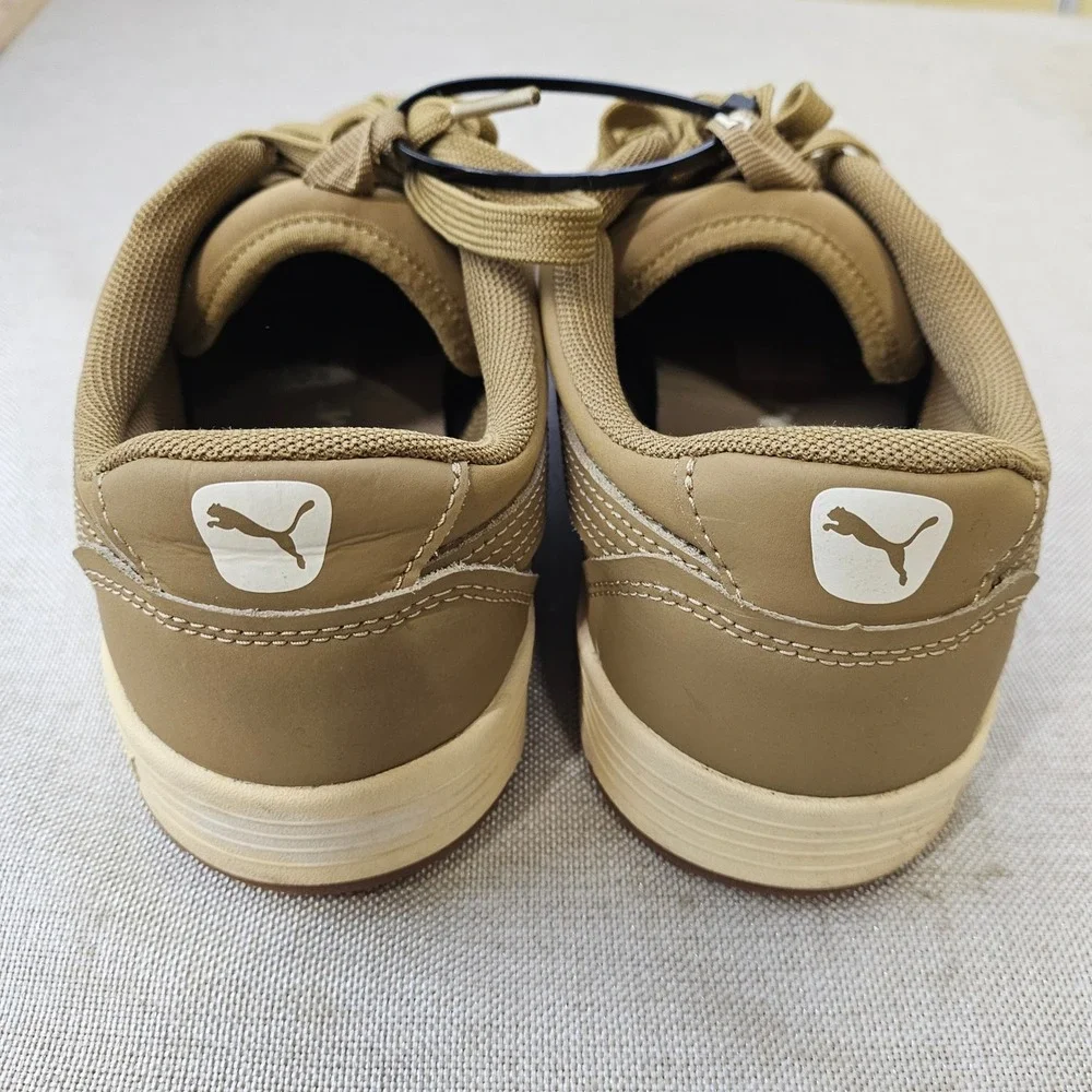 Puma Sneakers Mens‎ 9.5 Tan 403556-01 Low Top SoftFoam Athletic Casual Shoes